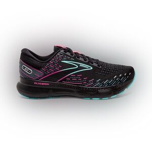 Brooks Glycerin 20 Women's Black and Teal Athletic Shoes